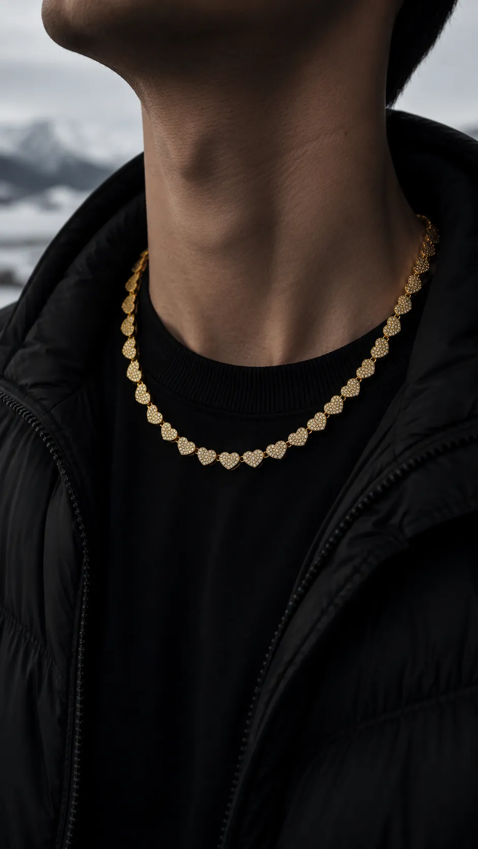 Collar Corazón Dorado